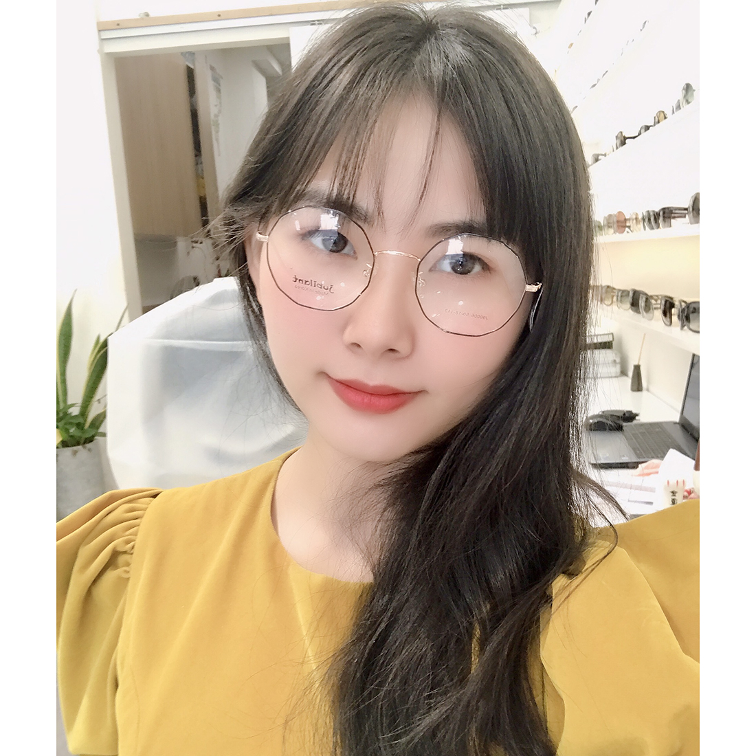 Gọng kính chính hãng Jubilant J90006 BLK