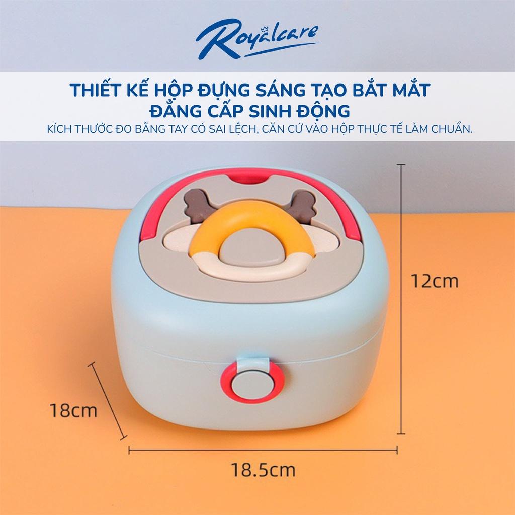 Đồ chơi xúc xắc gặm nướu 8 món có hộp đựng RoyalCare 822-493-S8 màu sắc đáng yêu,âm thanh vui tai, thich thú