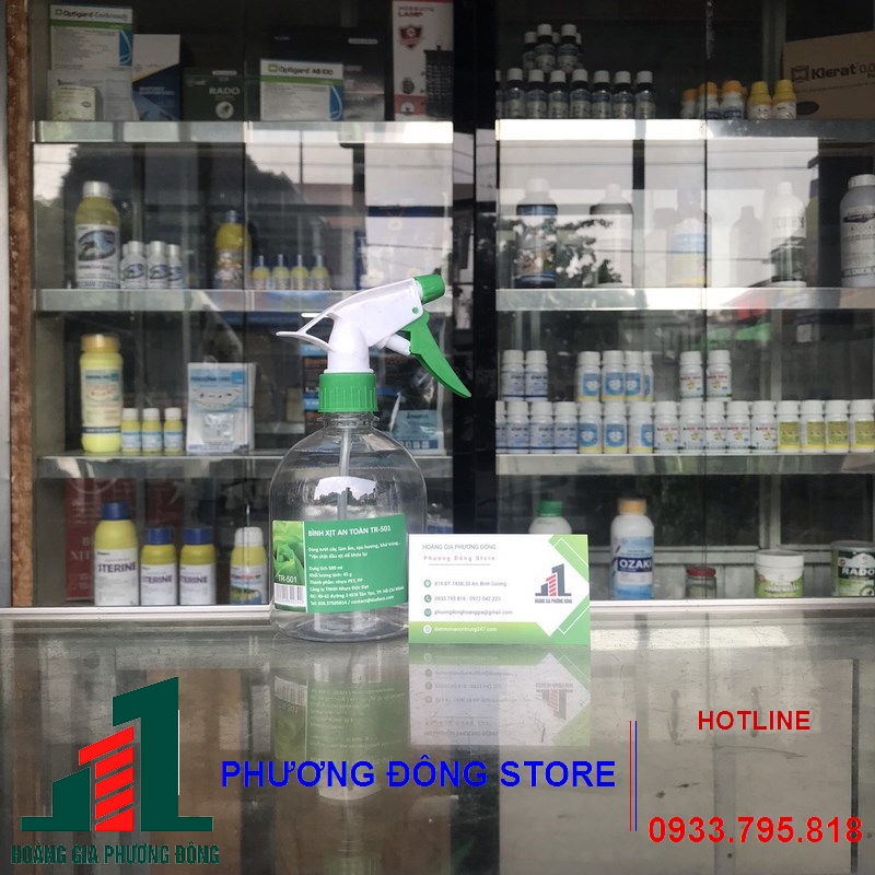 Bình xịt tay an toàn Dudaco TR-501- 500ml