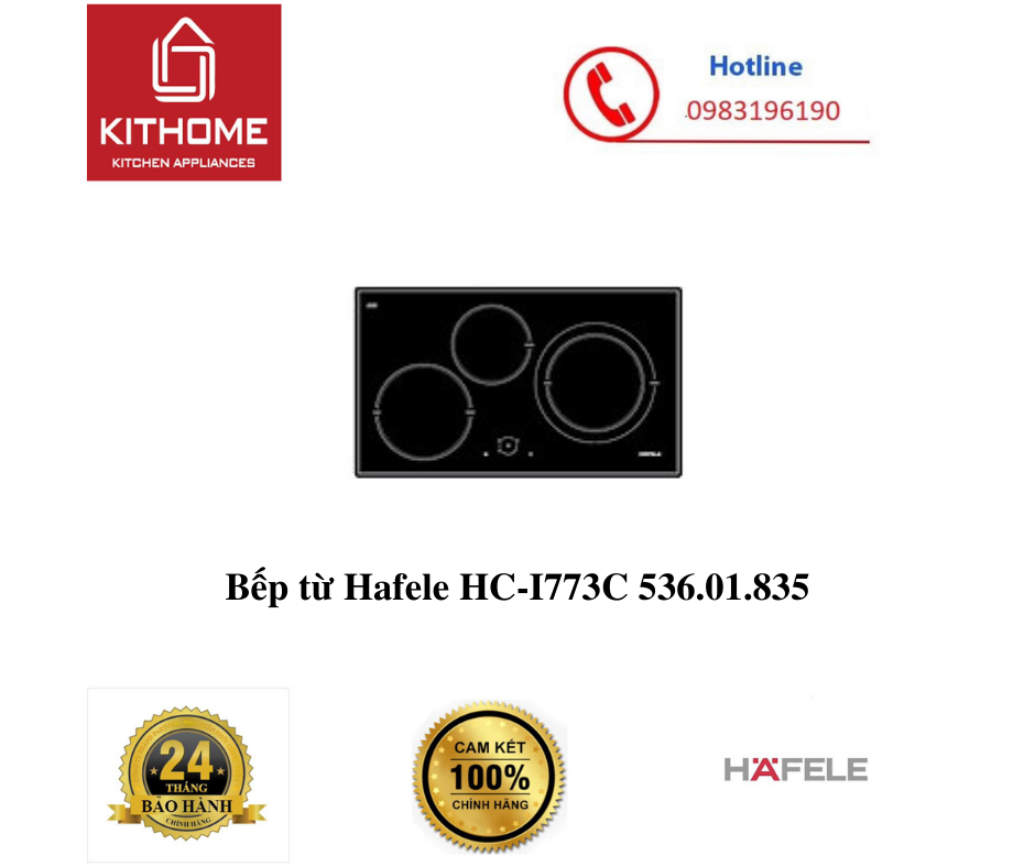 Bếp từ Hafele HC-I773C 536.01.835 - Hàng Chính Hãng