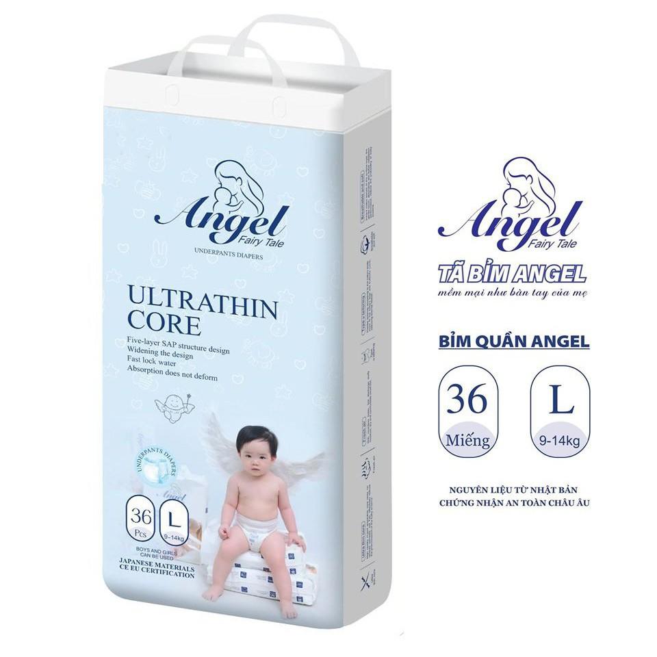 Combo 2 Bỉm Quần ANGEL Absorbent Size M38 - L36 - XL34 - XXL32 - XXXL30