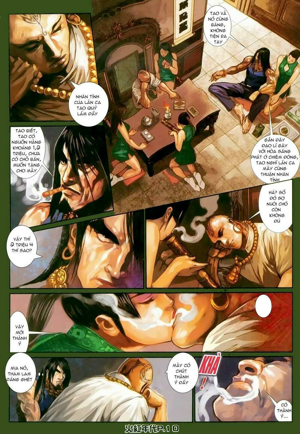 hỏa hồng niên đại hắc cốt đường chapter 137 7