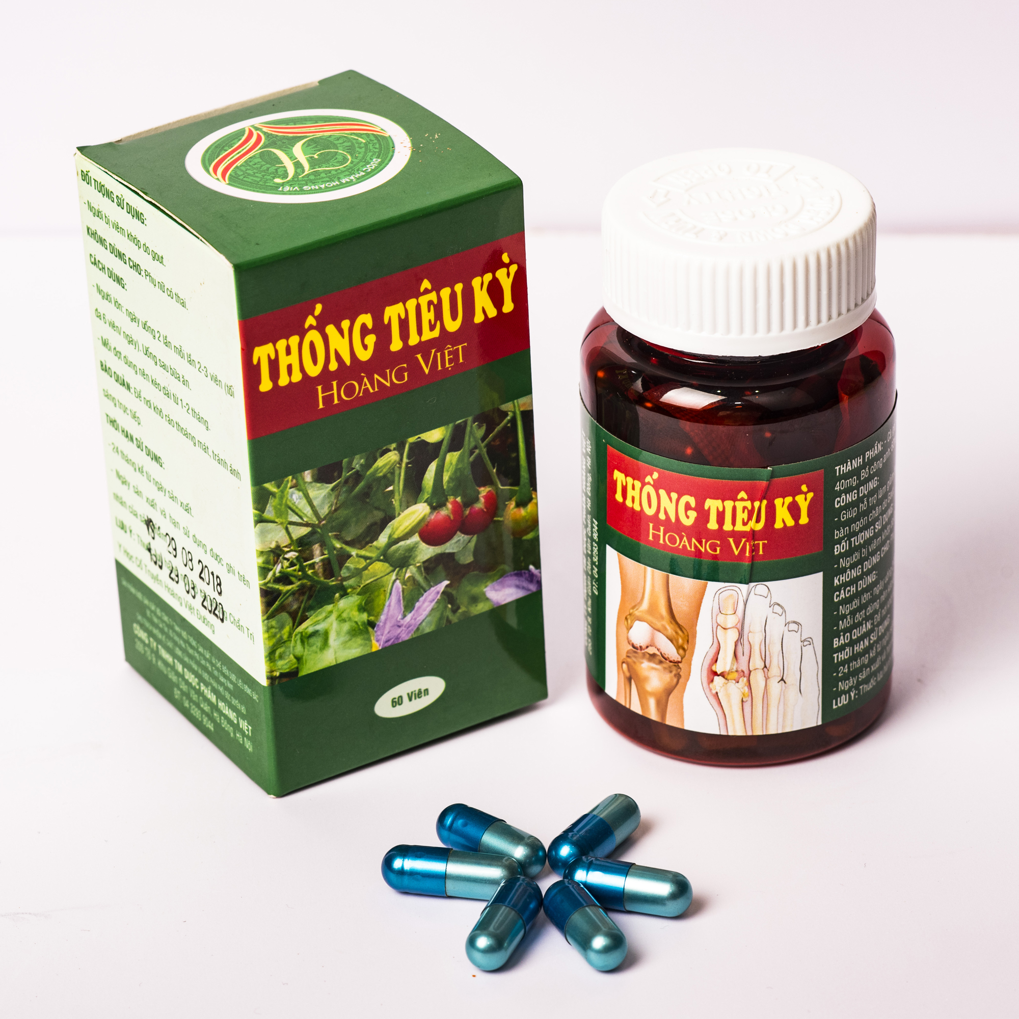 THỐNG TIÊU KỲ HOÀNG VIỆT - Giải pháp cho Người bị GOUT lâu năm , Hạ AXITURIC , Hỗ Trợ Làm Giảm Viêm Khớp Hiệu Qu