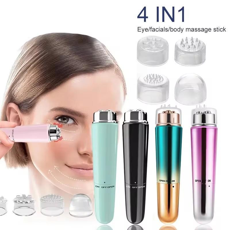 Máy Massage Mặt Chiếc Bút Chống Thâm Quầng Mắt, Thư Giãn Chống Đau Mỏi Mắt Mini - Hàng Có Sãn (Chọn Màu)