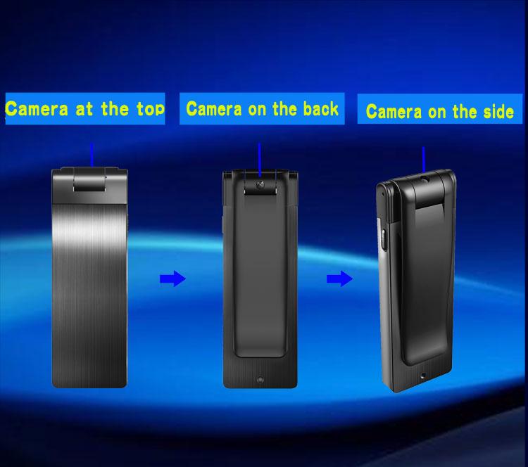 8 giờ ẩn video video HD 1080p Video với máy ảnh có thể xoay video quay 180 độ với ánh sáng ban đêm UC30