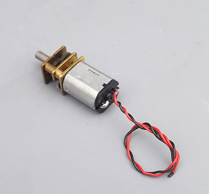 Động cơ motor mini mô tơ giảm tốc N20 trục dài 8mm - DC3V-6V - bánh răng thép cực bền - LK0017