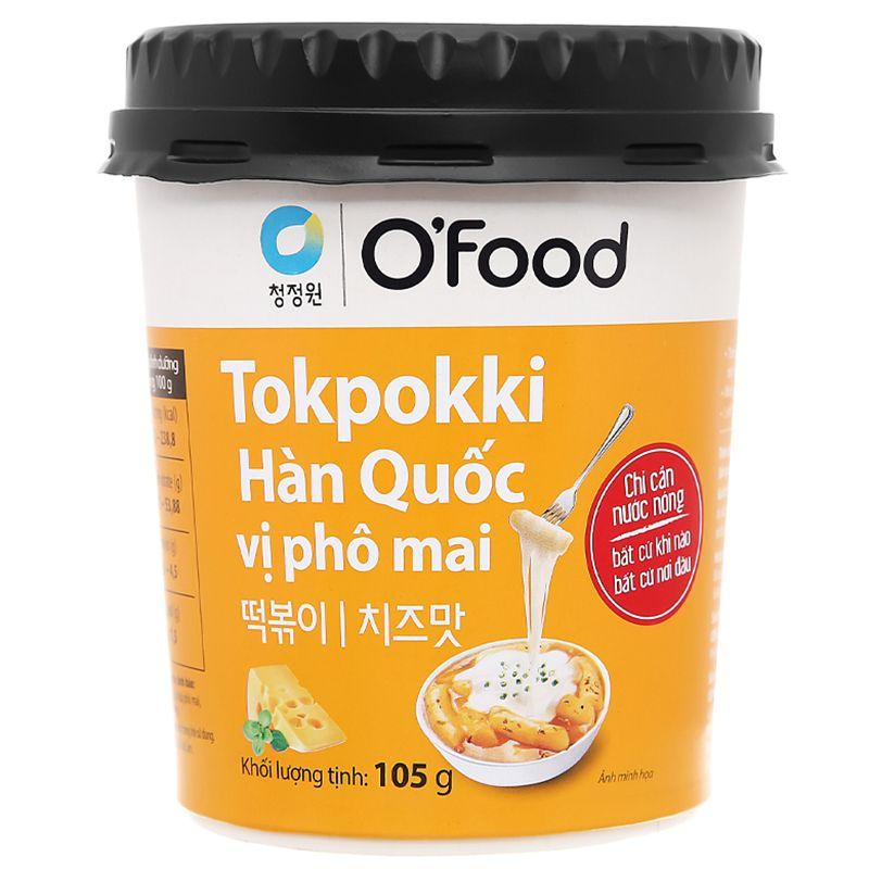 Bánh gạo OFOOD vị phô mai ly 105g ly – 8935304200608