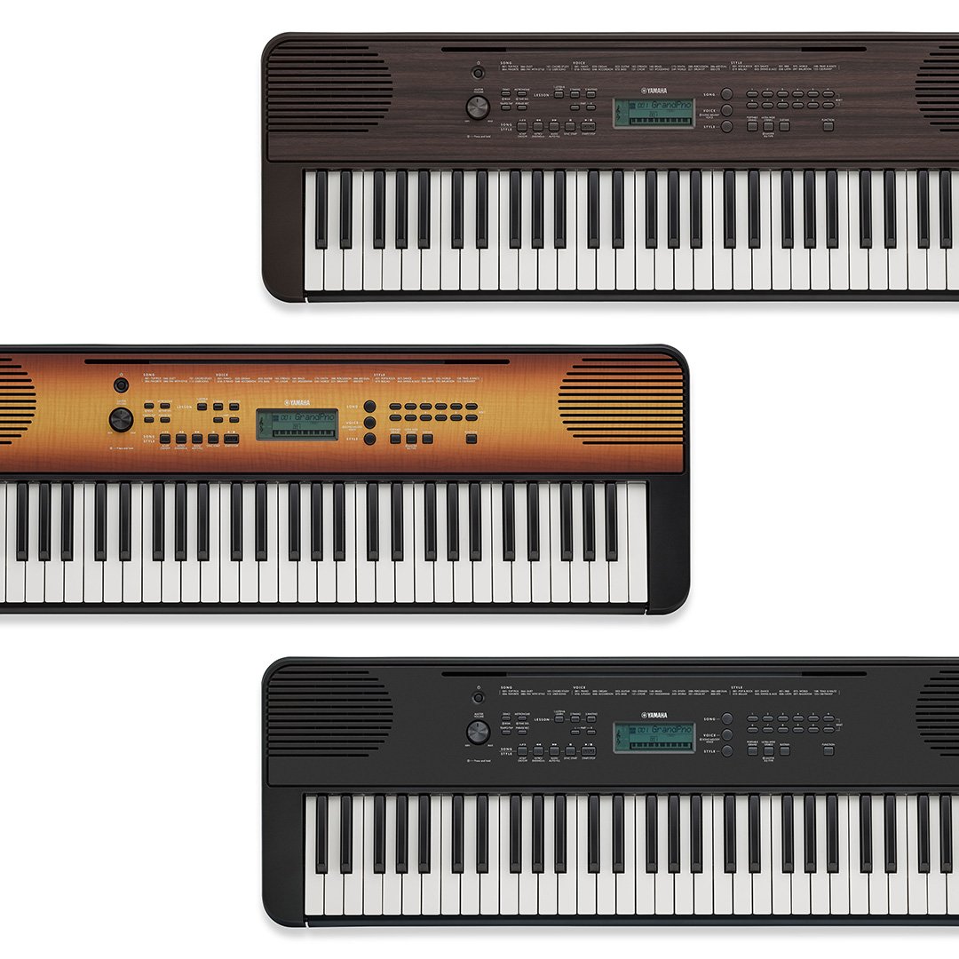 Đàn Organ điện tử/ Portable Keyboard - Yamaha PSR-E360 (PSR E360) - Màu đen - Hàng chính hãng