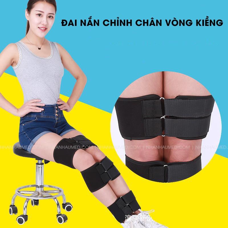 Đai Chỉnh Hình Chân Chữ O, Đai Nắn Thẳng Chân, Đai Chỉnh Hình Chân Cong, Đai Chỉnh Hình Chân Vòng Kiềng Hàng Chuẩn