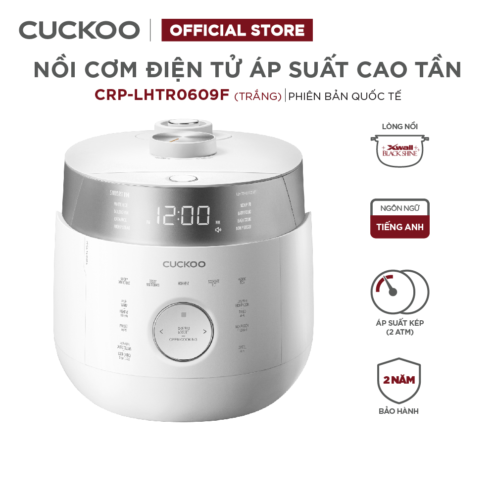 Nồi cơm điện LHTR-0609F 1.08l - Hàn quốc - Hàng chính hãng