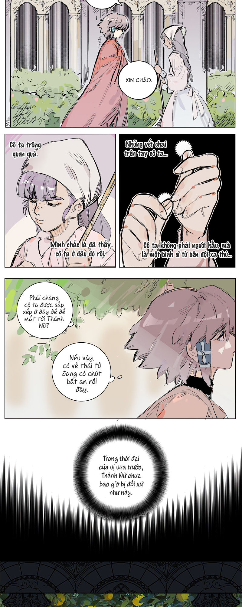 bảo vệ đóa hồng ấy chapter 1.2 8