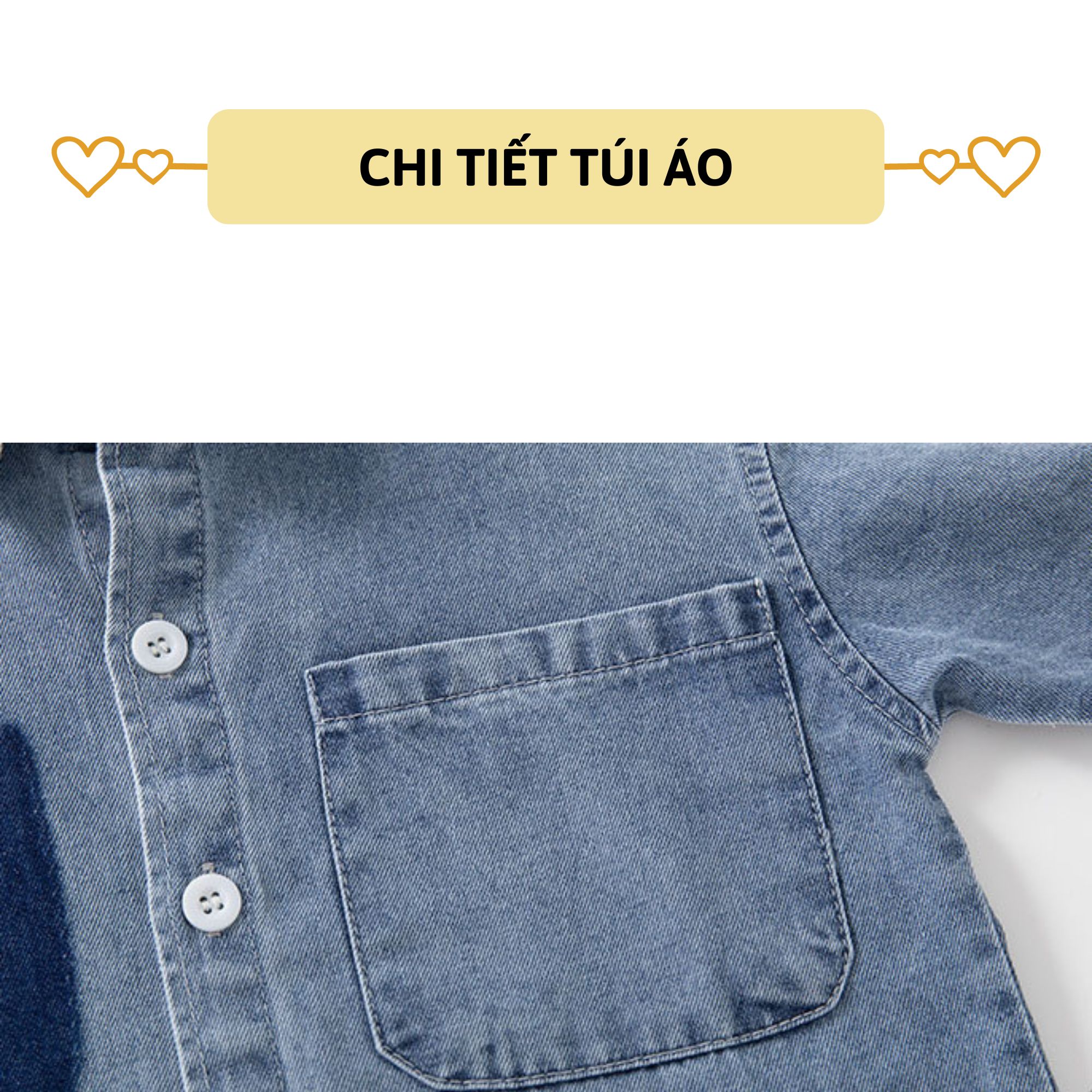 Áo sơ mi jean bé trai dài tay 27Kids WELLKIDS áo bò mềm cổ bẻ đi học nam cho trẻ từ 2-8 tuổi BLSH4