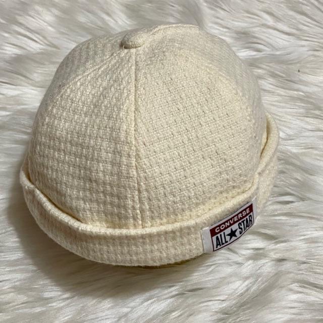 nón Beanie vành tròn phong cách Retro Hàn Quốc Nam/Nữ