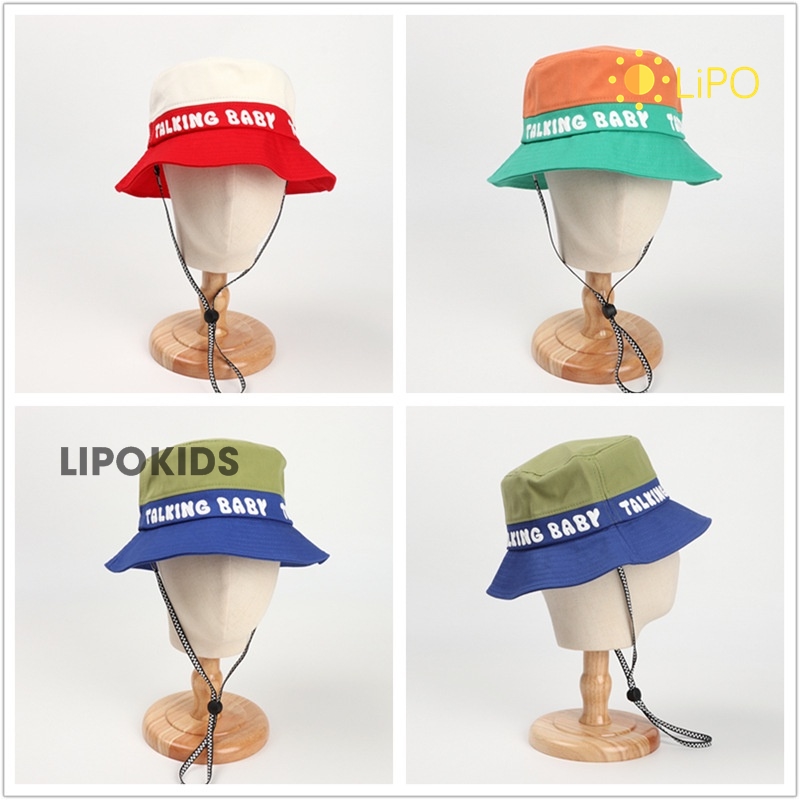 Mũ vành cho bé, Mũ tròn Talking phong cách Hàn Quốc dễ thương dành cho các bé 2-6 tuổi PK014taking Lipokids