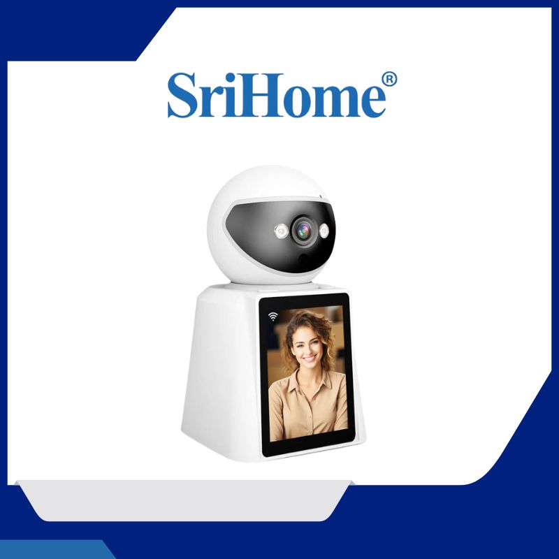 Camera Srihome SH053 - Gọi Video Camera thông minh, Quan sát có màn hình LCD - Hàng Nhập Khẩu