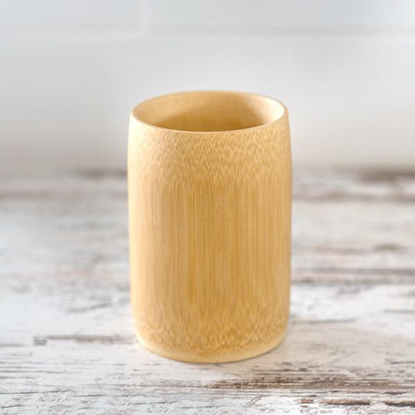 Cốc tre tự nhiên ECOHUB, Cao 6/8/12/18cm (Bamboo Cup)