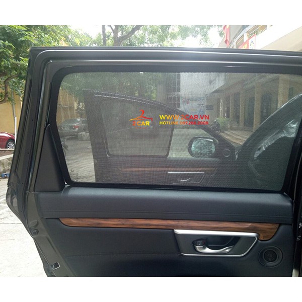 Rèm che nắng xe MG HS, 1 bộ 4 cánh có hít nam châm cao cấp