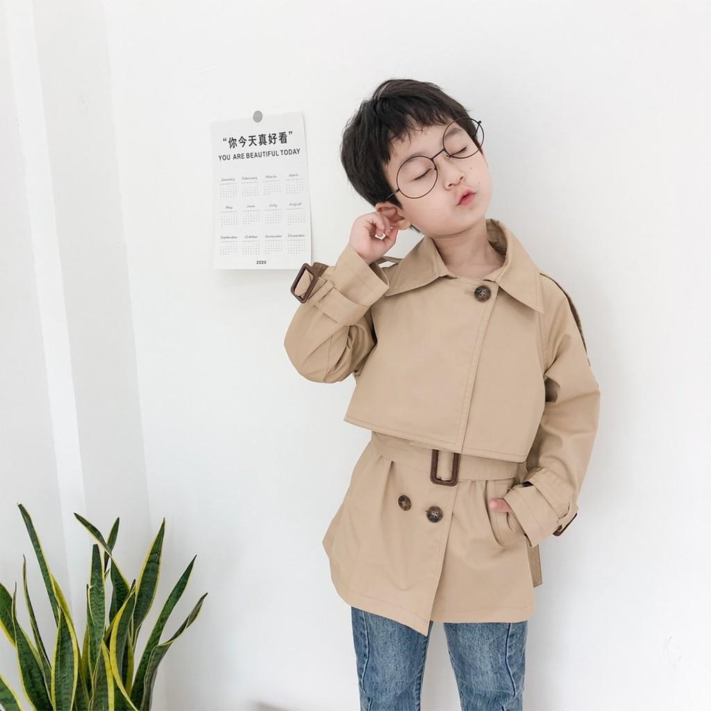 Áo khoác bé gái xuất dư, thiết kế dáng dài sang chảnh, chất liệu da xịn xò, lót lông siêu ấm.