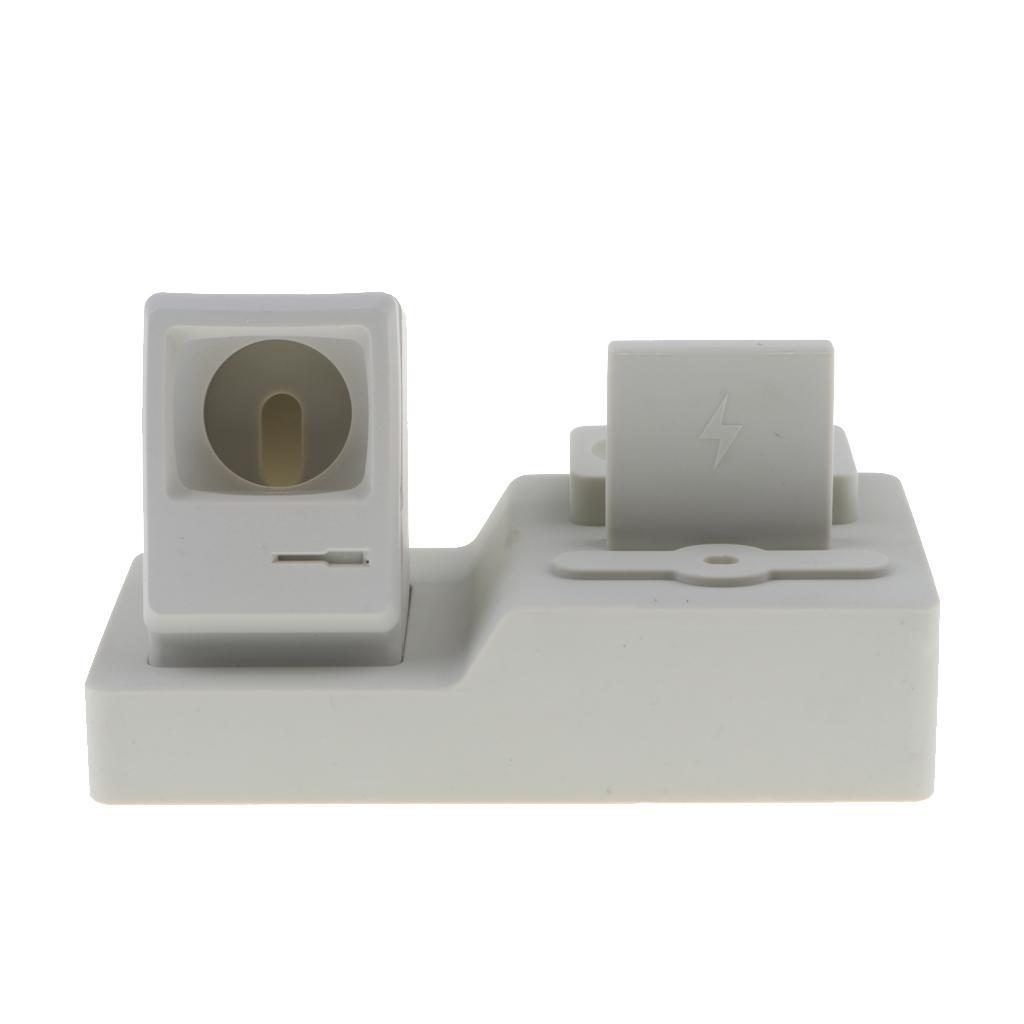 3 In 1 Silicone Charger Stand Charging Dock for iPhone Watch