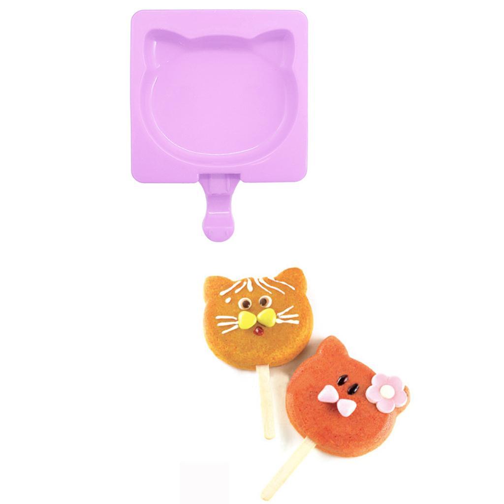 Silicone Ice Cream Popsicle Mold Ice Pop Maker Dessert Treats DIY
