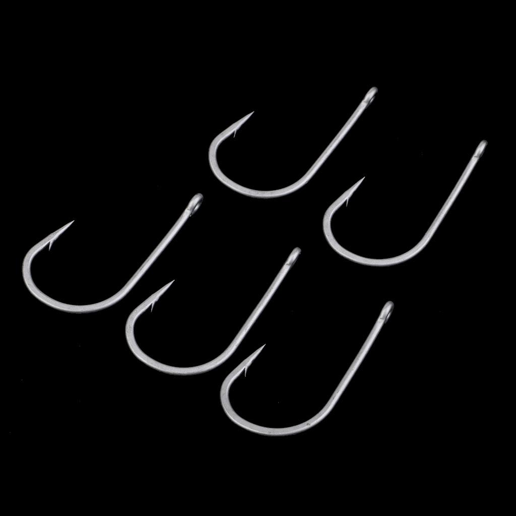 30pc Saltwater Fishing Hooks Crab Hooks Big Game Carbon Steel Sharp Hook
