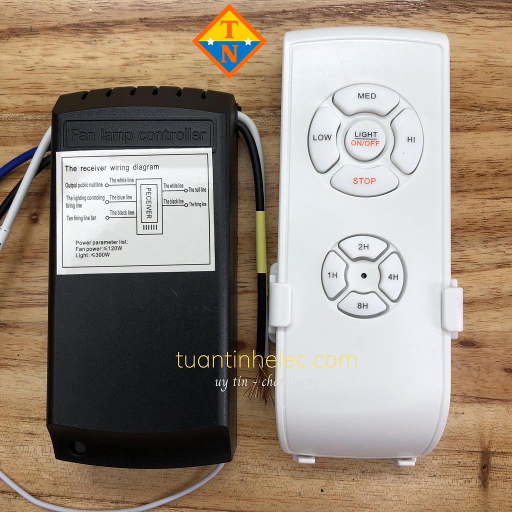 Mạch quạt trần đa năng + Remote điều khiển từ xa, loại có hộp tốt # phụ tùng quạt