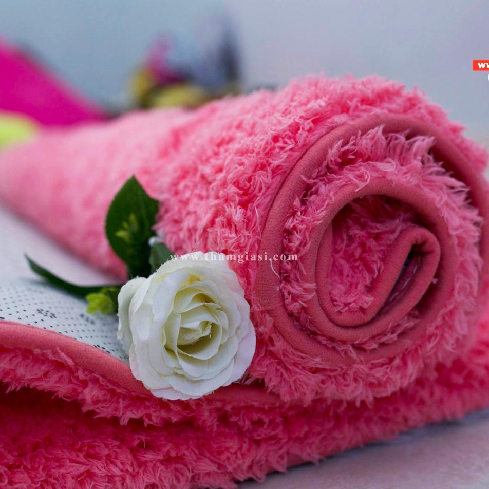 Thảm Lông Cừu Màu Hồng | Thảm Trang Trí Phòng Khách - Phòng Ngủ - Thảm Trải Sofa - Thảm Dành Cho Bé