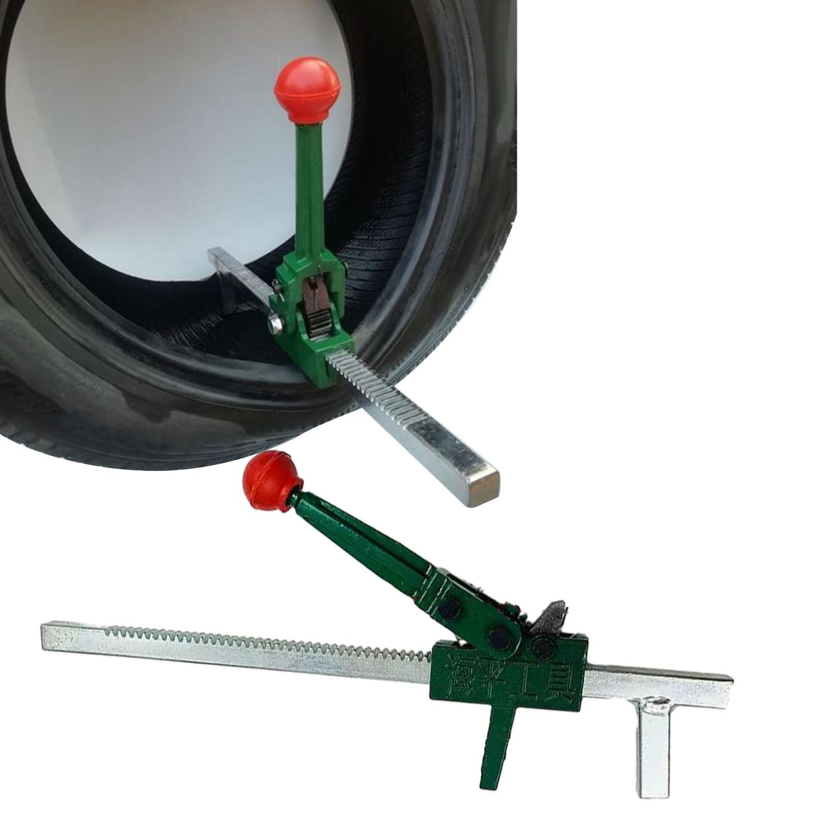 Manual Tire Changer 1Pcs Replaces Manual Tire Expander for Home Garage Steel Motorcycle Max .7in Premium Mounting Tool