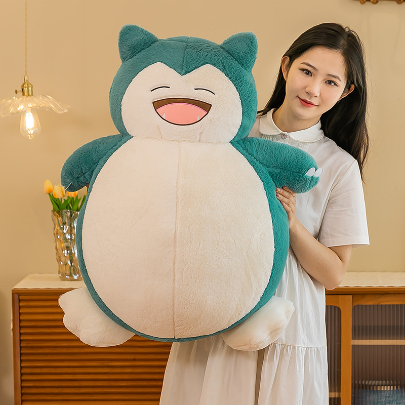 Gấu Bông Pokemon Snorlax (Kabigon) Mẫu Mới Siêu Hot Siêu Cute (30cm---&gt;80cm) Hàng Xịn Cao Cấp (Tặng Kèm 1 Ví Da 12 Ngăn Đựng Thẻ Atm, Cccd)