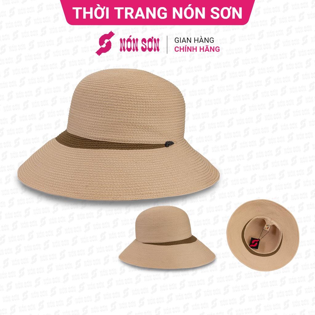 Mũ vành thời trang NÓN SƠN chính hãng XH001-92-KM3