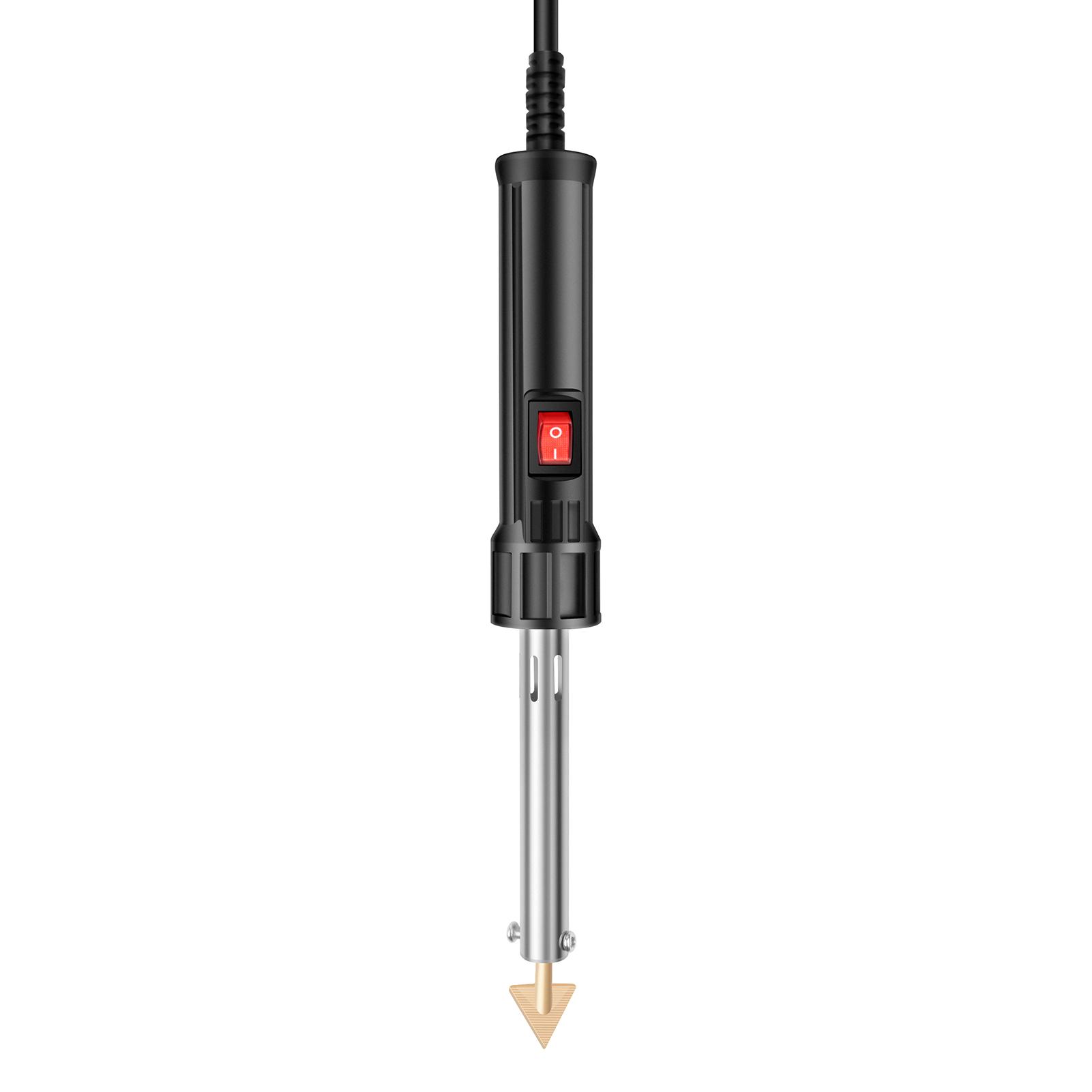 150W Plastic Welding kit,2-in-1 Plastic Welder & Soldering Iron Gun,Soldering Iron Gun For Bumper Kayak Repair Rework Station Heat Repair Tool Electric Soldering