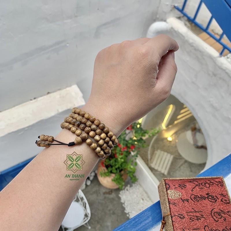 Vòng đeo tay trầm hương 108 hạt