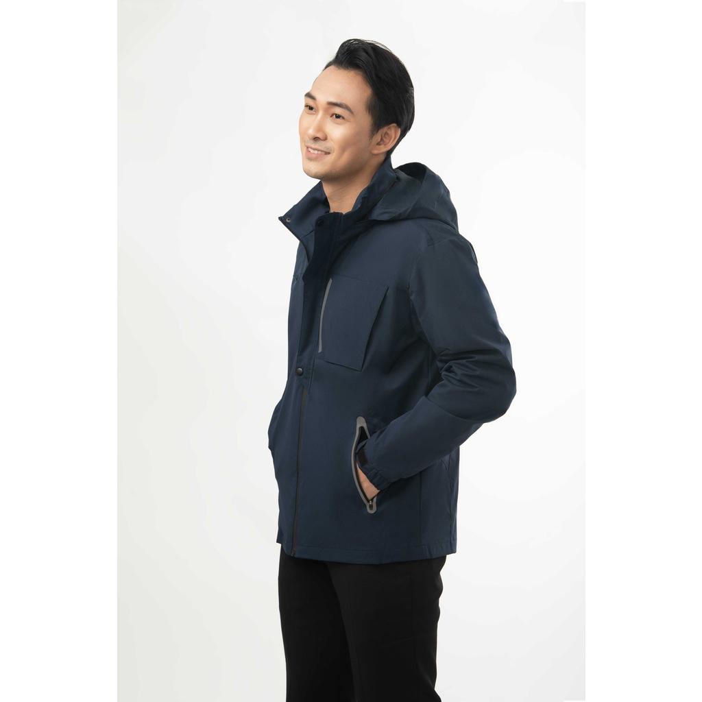 Áo Jacket 2 lớp GENEROS MF010122003 Tím Than