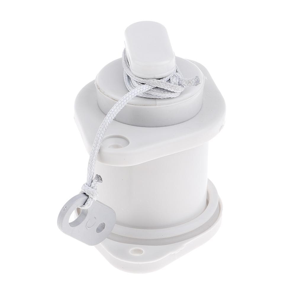 2-6pack Universal PVC Scupper Drain  Cap for Kayak Inflatable Boat 36mm