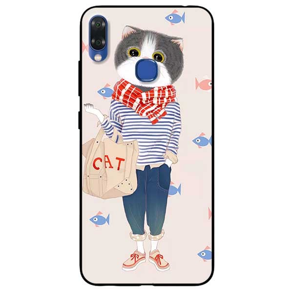 Ốp lưng dành cho Vsmart Joy 1+ mẫu Người Mèo