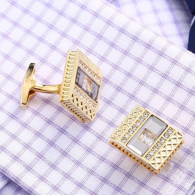 Khuy Măng Sét – Cufflink Cao Cấp QT2002