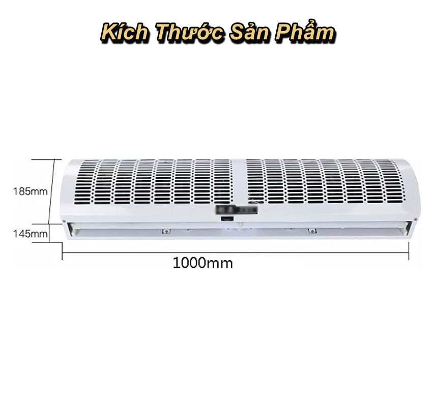 Máy Cắt Gió Điều Hòa Ngăn Không Khí Nóng B-Air Curtain Có Remote Điều Khiển Từ Xa - Home Decor Furniture