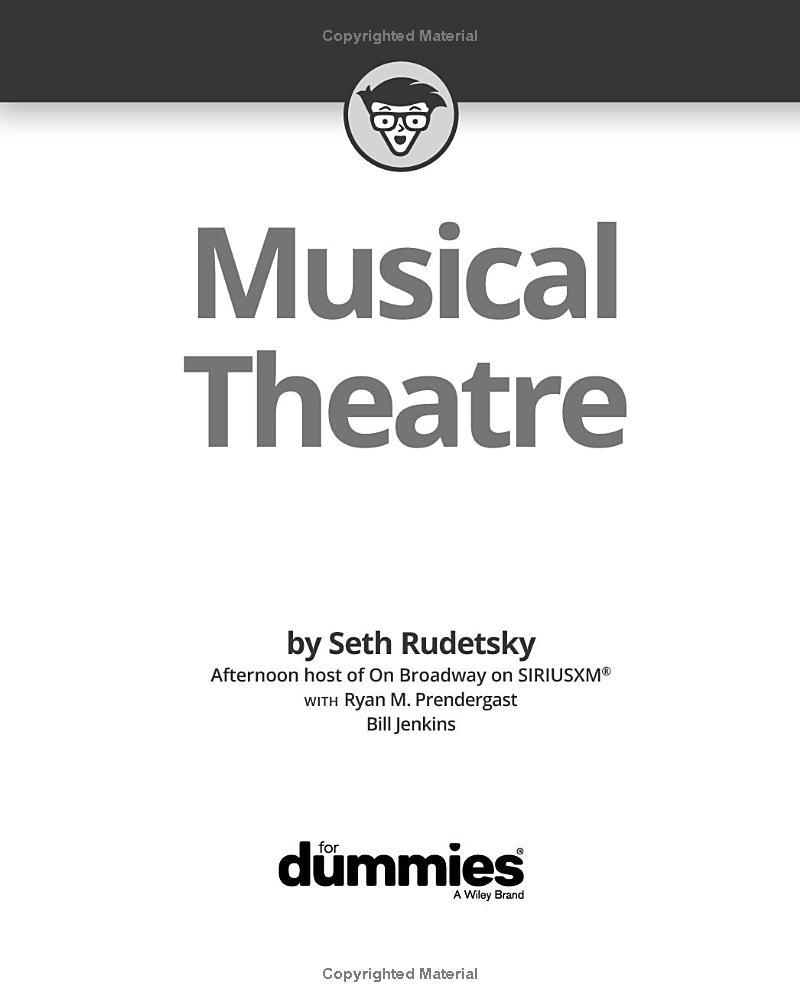 Sách ngoại văn: Musical Theatre For Dummies