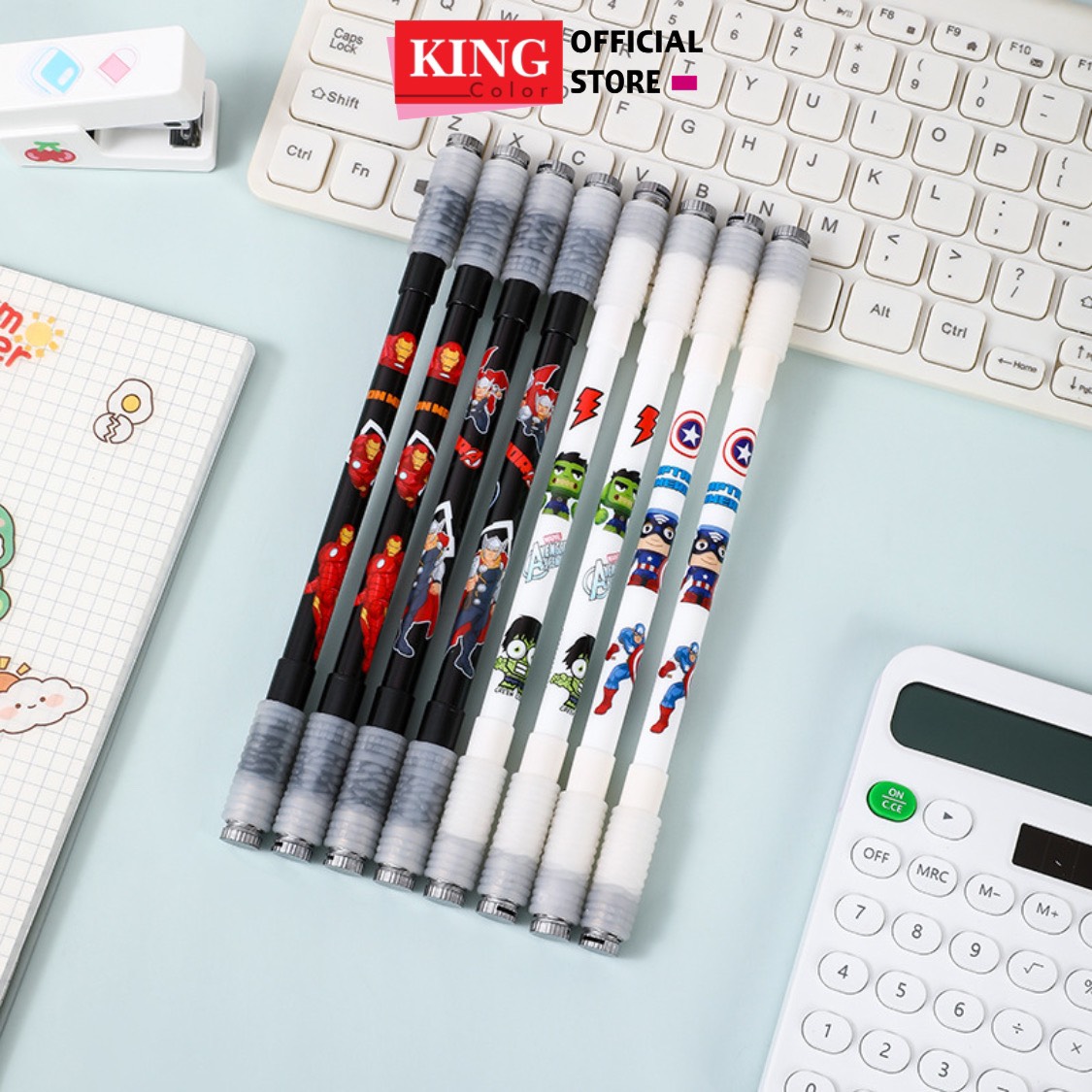 Bút Quay Nghệ Thuật Pen Spinning Giá Rẻ Họa Tiết Hoạt Hình