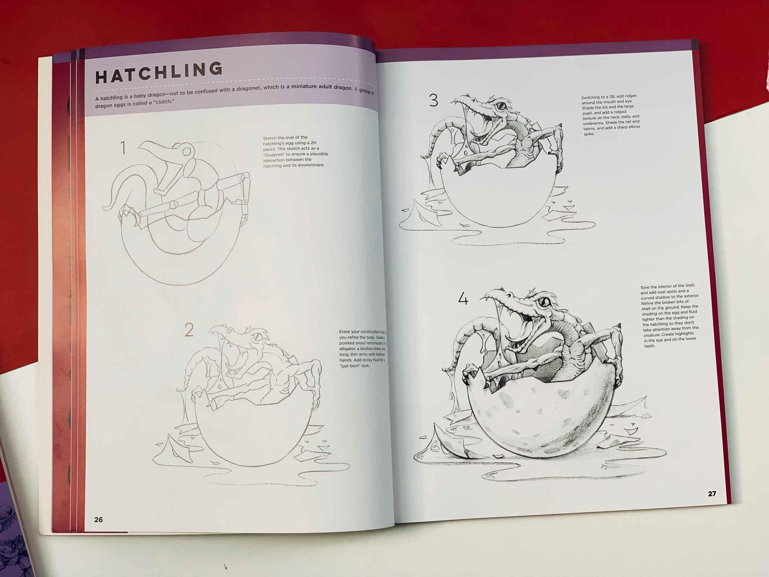 The Art of Drawing Dragons, Mythological Beasts, and Fantasy Creatures