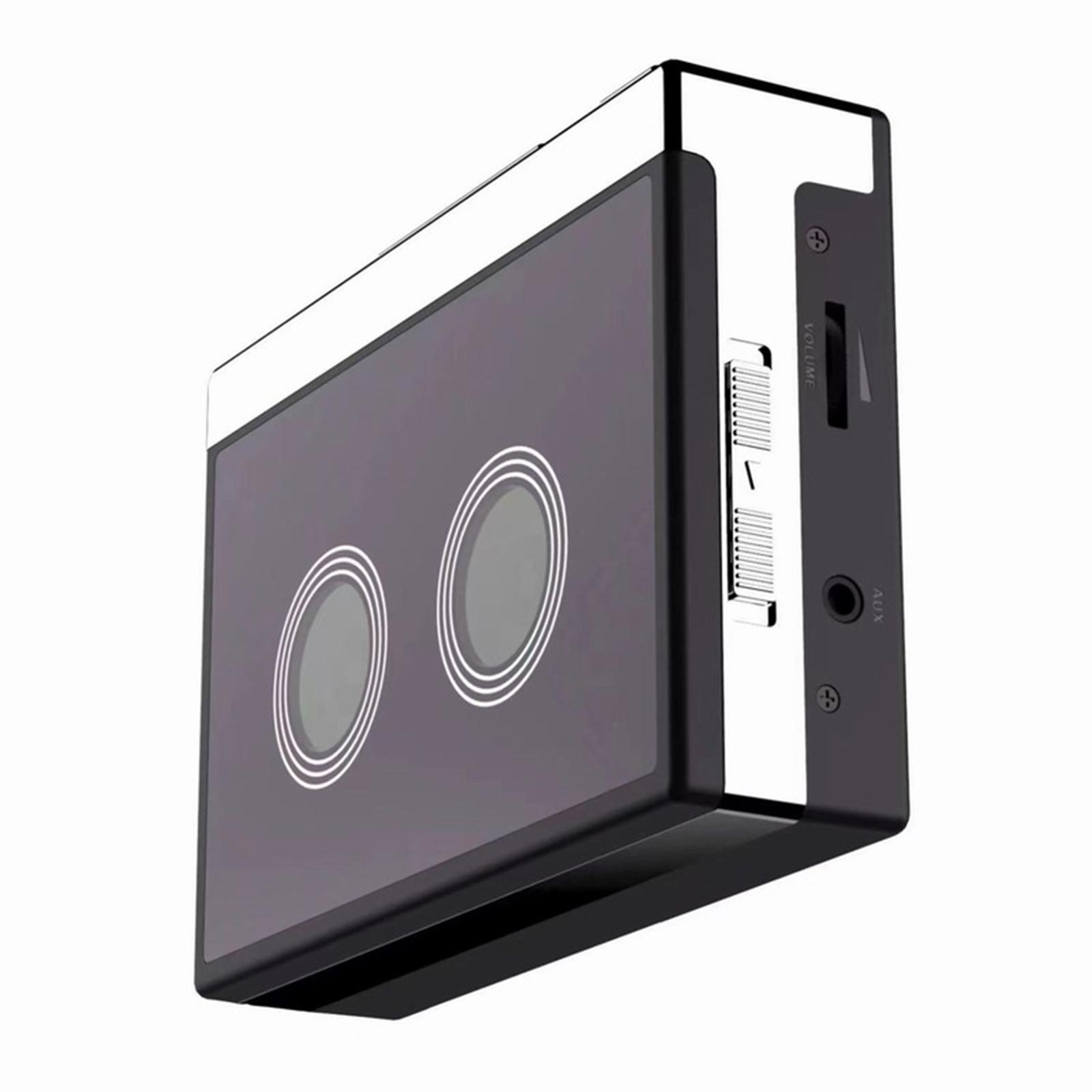 Cassette Player Cassette  Radio Receiver Vintage  Portable Personal Loudspeaker Clear Stereo Walkman for News