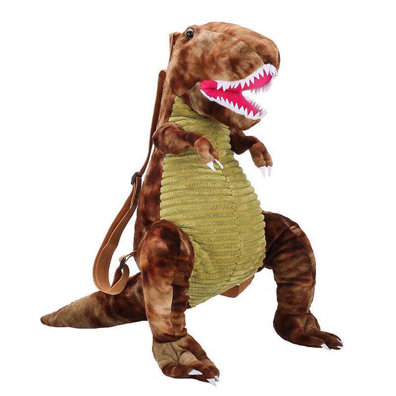 Dễ Thương 3D Khủng Long Sang Trọng Ba Lô Trẻ Em Túi Bé Búp Bê Cho Bé Xanh Động Vật Ba Lô Cho Bé Trai Bé Gái Túi Đồ Chơi Trẻ Em Sinh Nhật quà Tặng