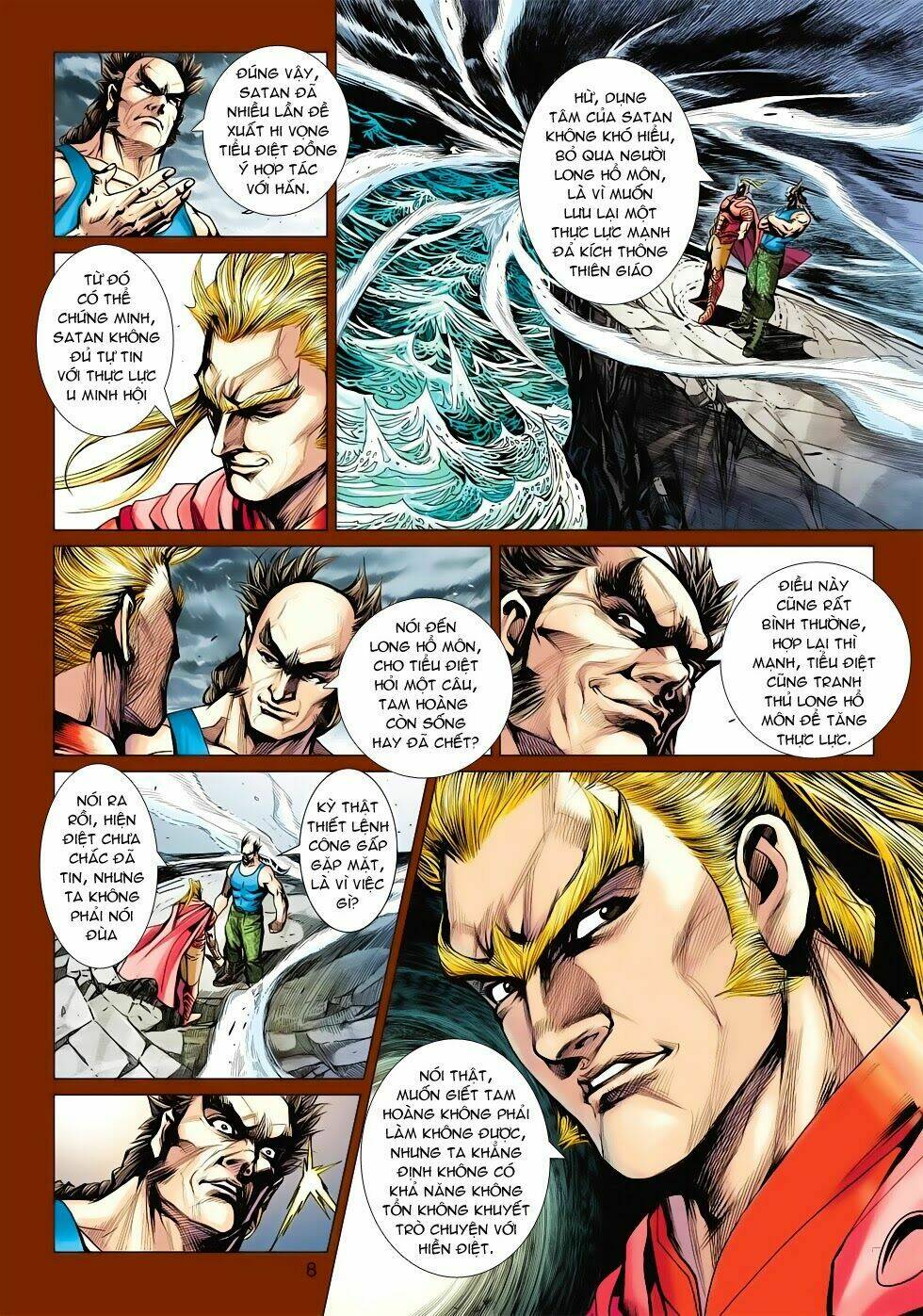 tân tác long hổ môn chapter 565 8