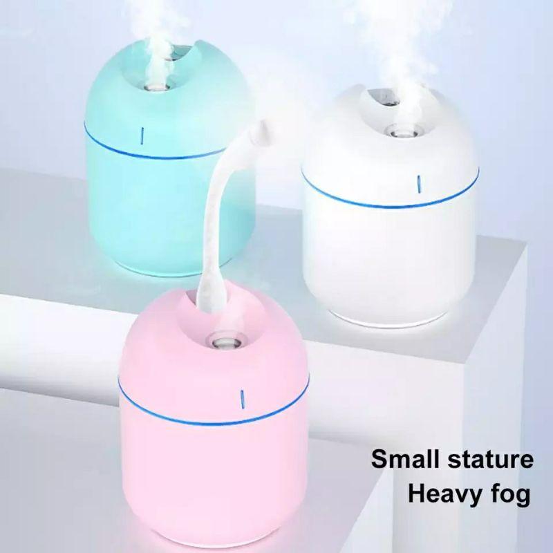 Máy phun sương tạo độ ẩm có cổng USB cắm đèn, quạt