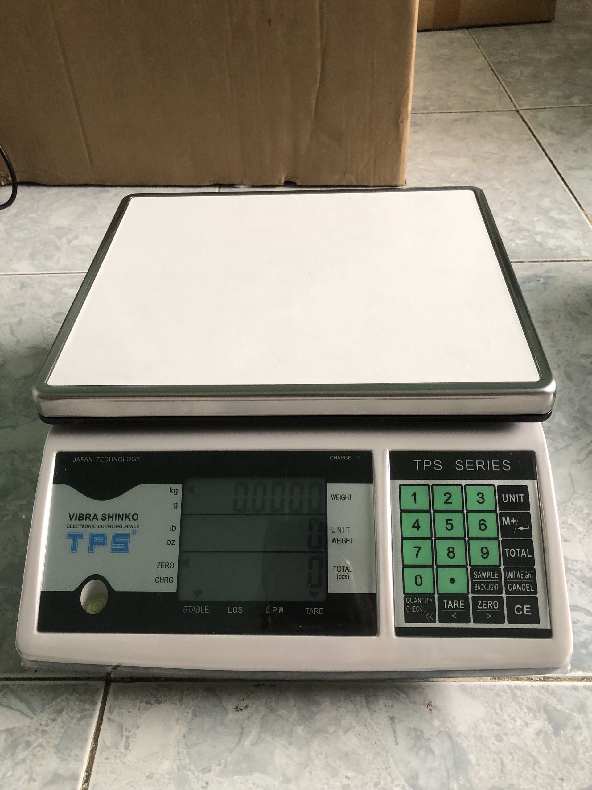 Cân Điện Tử VIBRA SHIKO TPS C 30 KG 1G