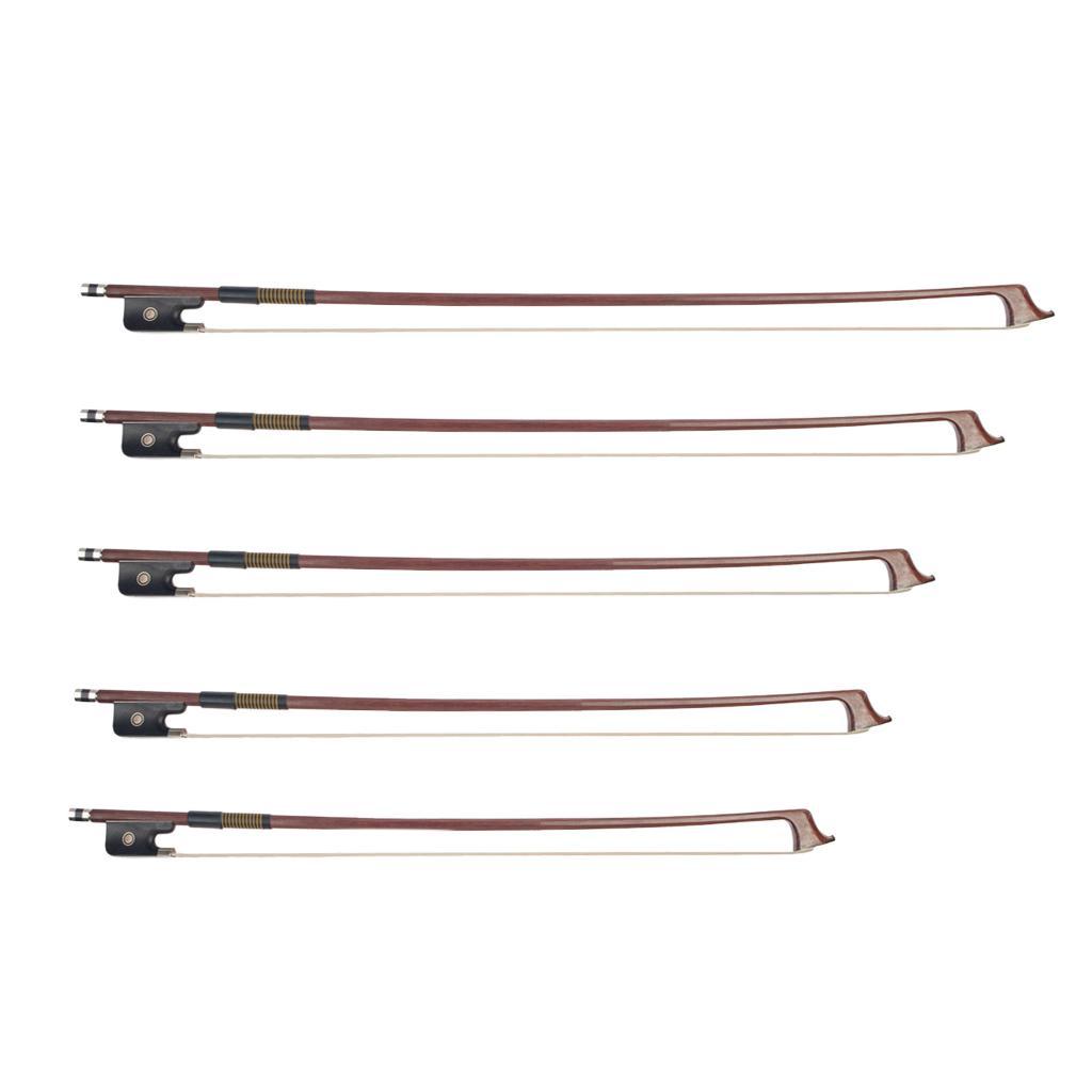 1 Piece Brazilwood Cello Bow Octagonal Cello Bow for Beginners Practice