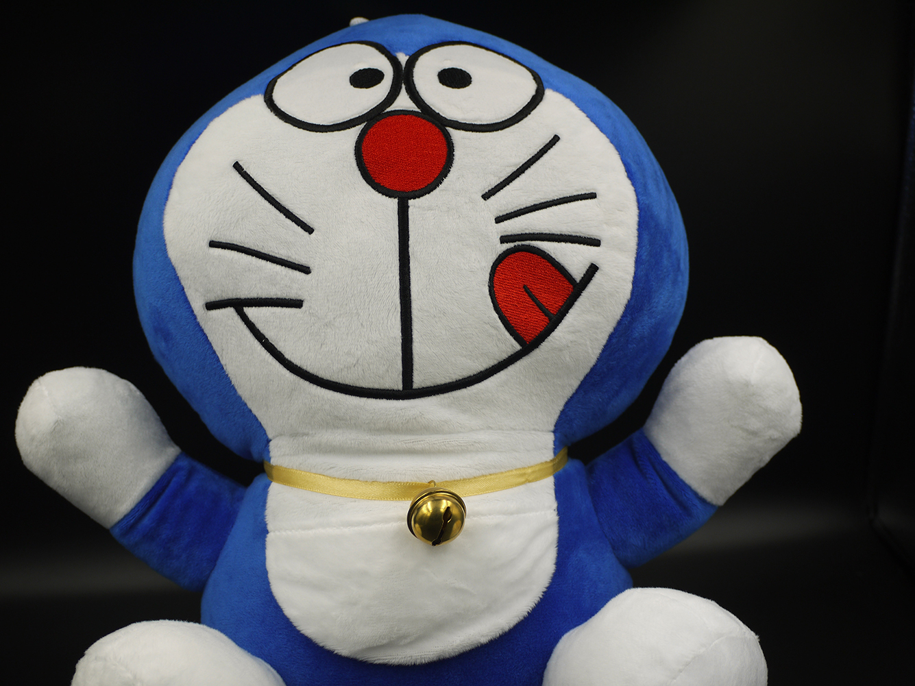 Gấu Bông/ Thú Nhồi Bông Doraemon 35 Cm (Tặng kèm móc khóa da bò thật màu ngẫu nhiên) BA00151