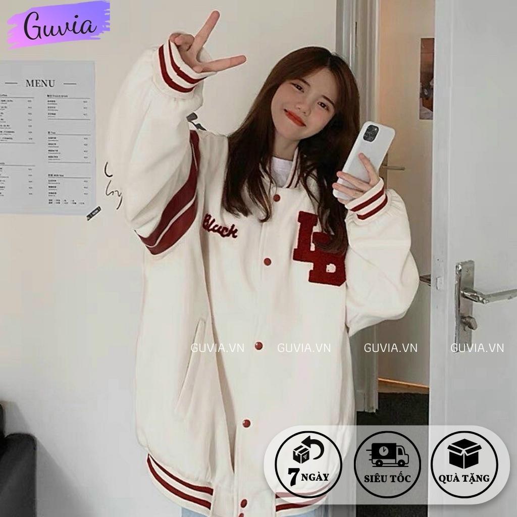 Áo Khoác Bomber Nỉ LB Nam Nữ Form Rộng Vải Nỉ Hình In Đẹp