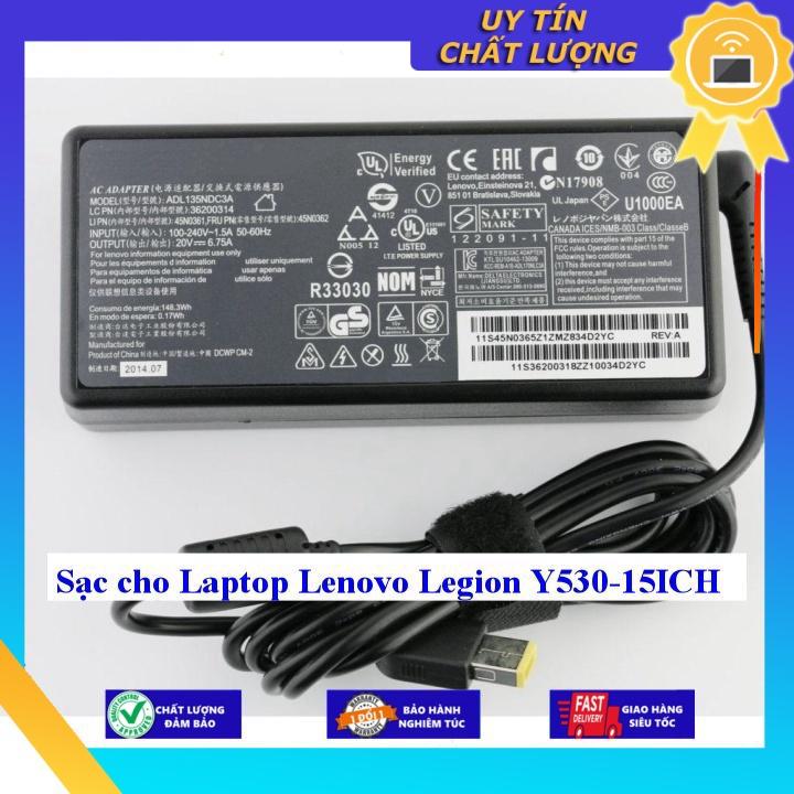 Sạc cho Laptop Lenovo Legion Y530-15ICH - Hàng Nhập Khẩu New Seal