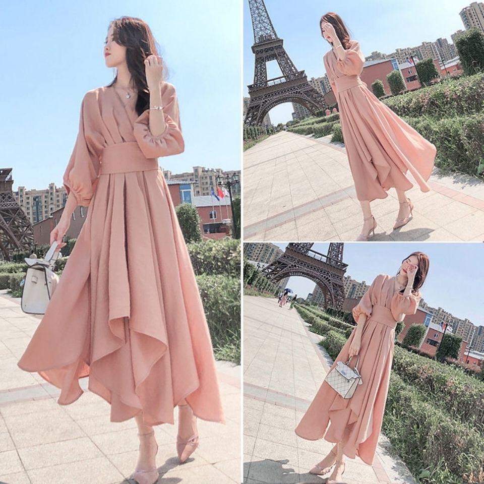 Đầm Hồng Ôm Eo Thời Trang Xuân Hè 2022 Mới Mẻ Cho Nữ